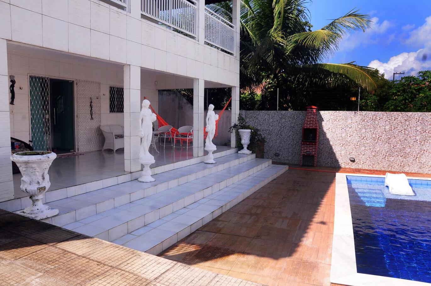 הוילה Casa C Piscina, Churrasq E Muito Lazer Em Conde Pb מראה חיצוני תמונה