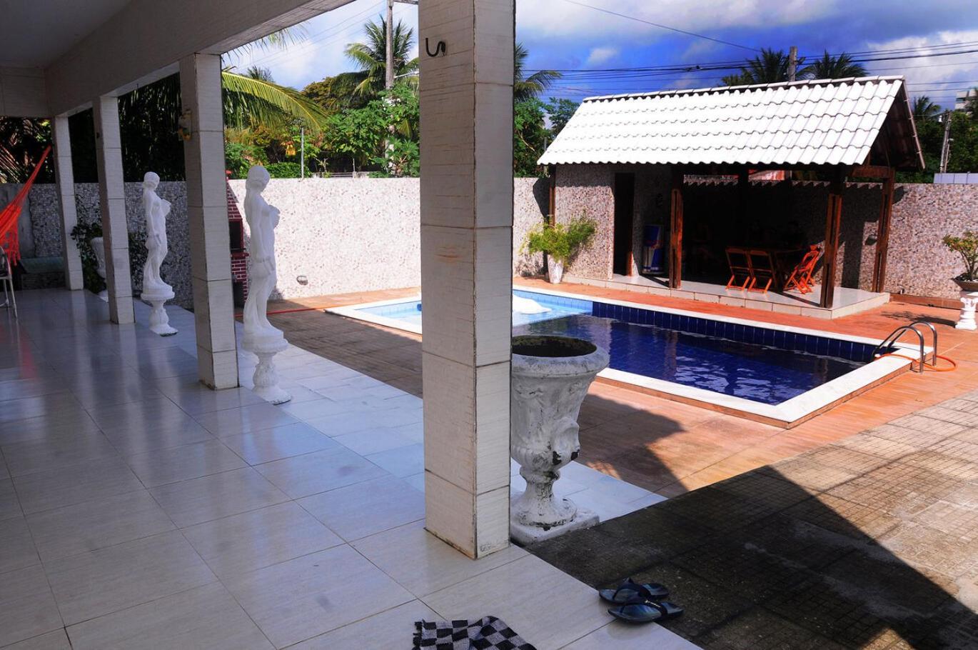 הוילה Casa C Piscina, Churrasq E Muito Lazer Em Conde Pb מראה חיצוני תמונה