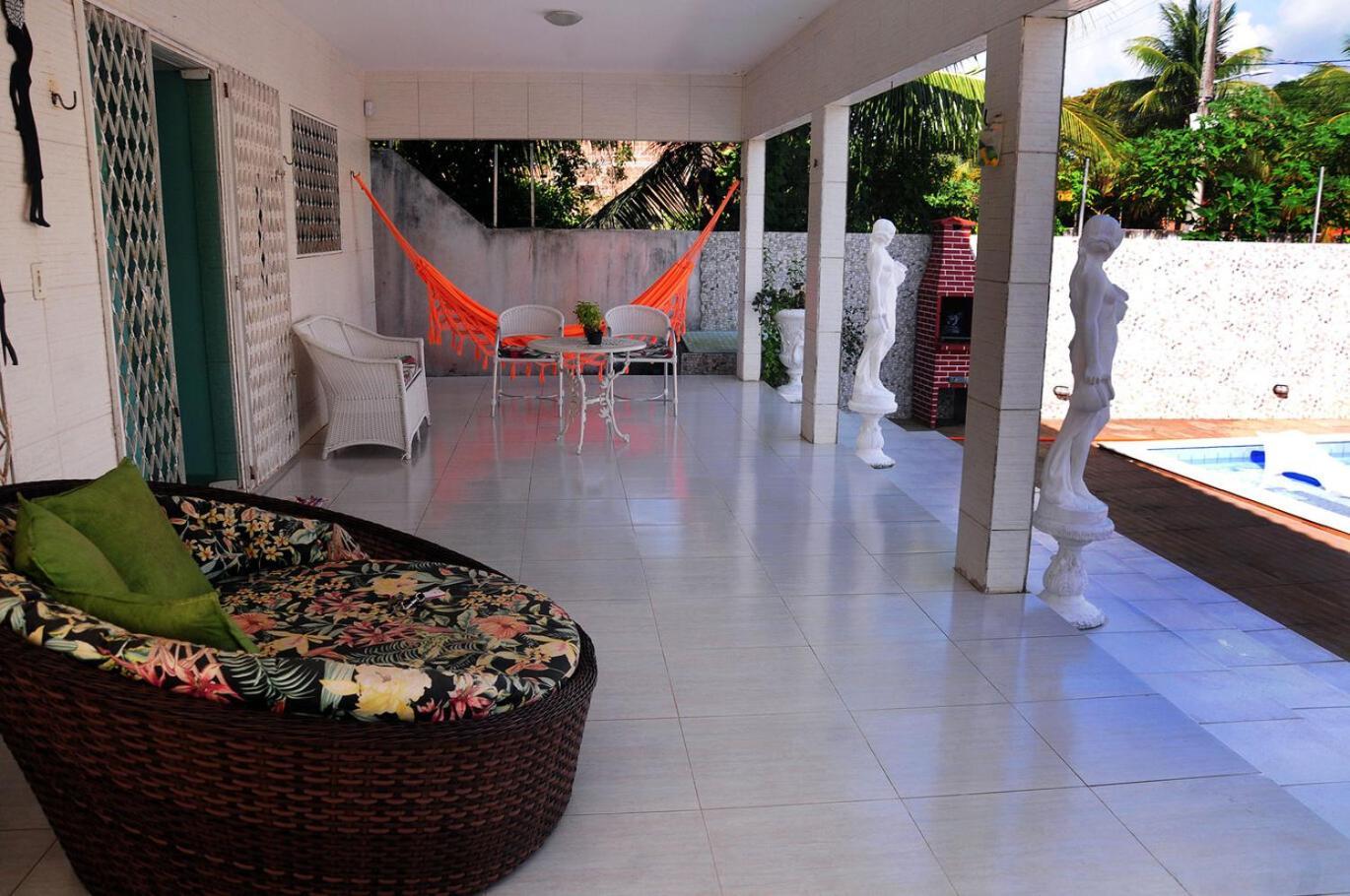 הוילה Casa C Piscina, Churrasq E Muito Lazer Em Conde Pb מראה חיצוני תמונה